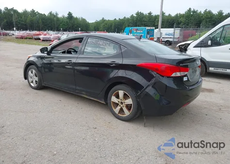 2013 Hyundai Elantra Gls z USA, uszkodzony, nr VIN KMHDH4AE9DU018129